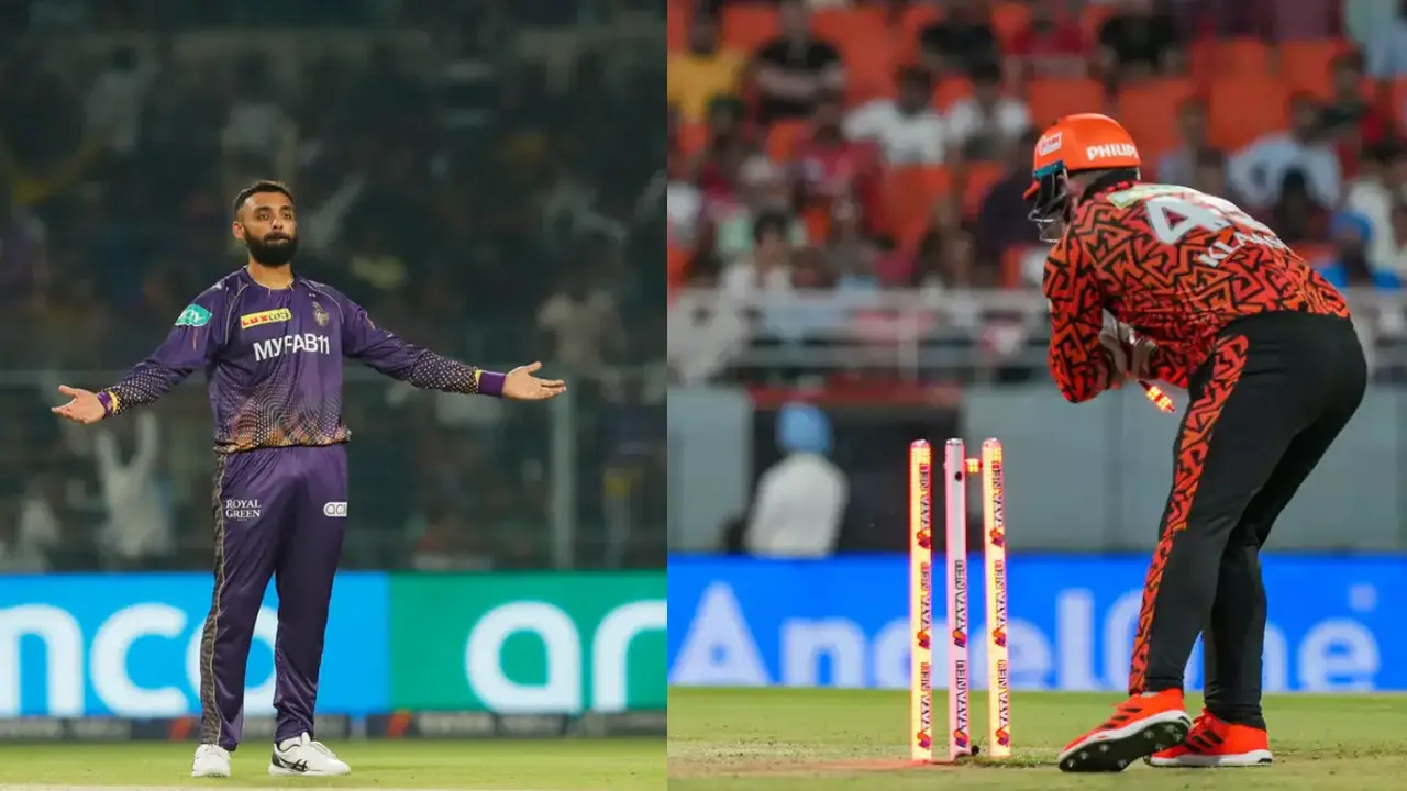 IPL 2025 नो बॉल विवाद पर वरुण चक्रवर्ती की प्रतिक्रिया से जुड़ी छवि