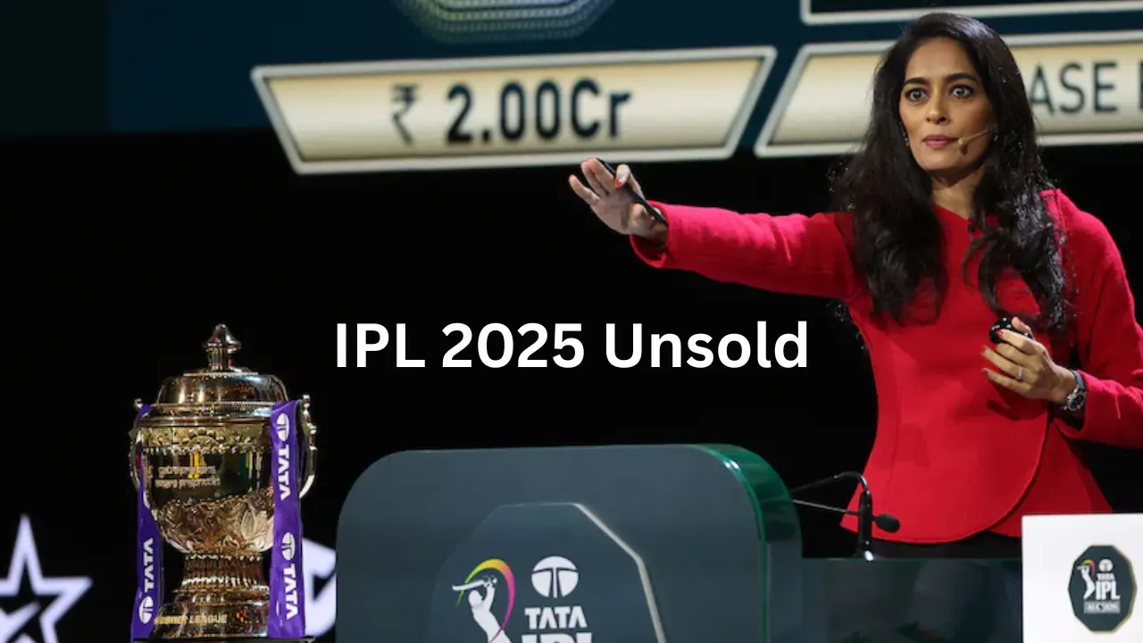 IPL 2025 Unsold